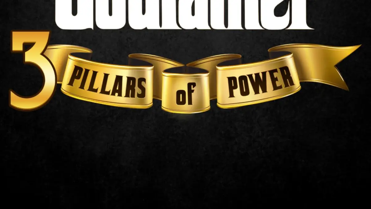 The Godfather: 3 Pillars of Power slot machine interface