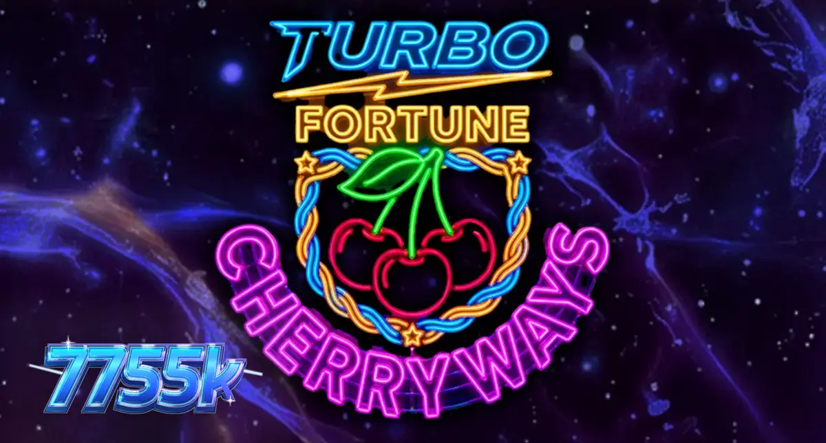 Interface vibrante e neon do slot Turbo Fortune Cherryways com frutas brilhantes.